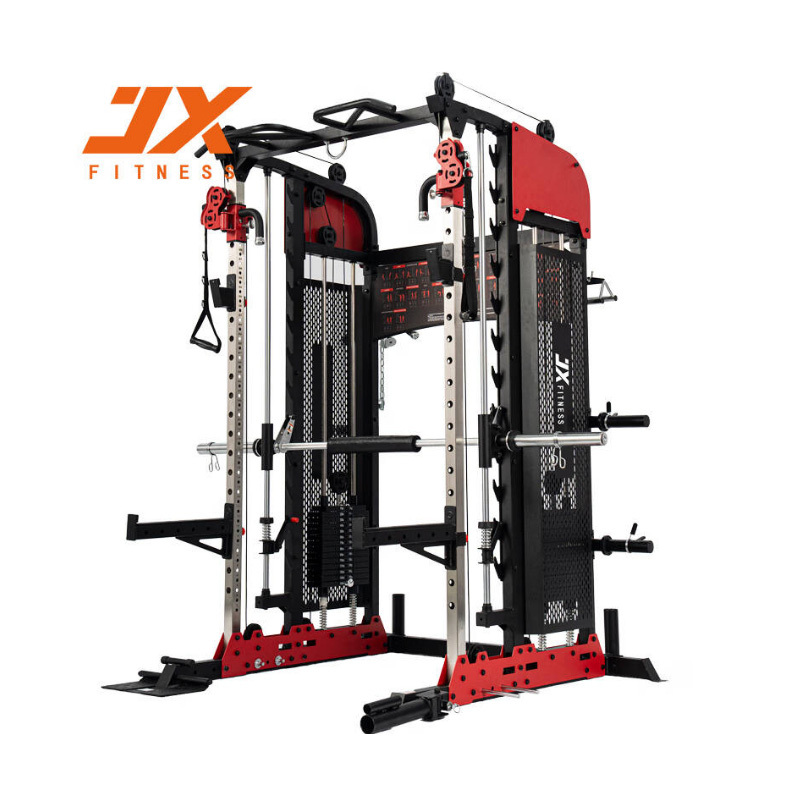 <strong>军霞 JX-SM3800 多功能史密斯机｜商用综合龙门深蹲架 健身房政企力量区主力器材 天津立羽原厂授权供货</strong>